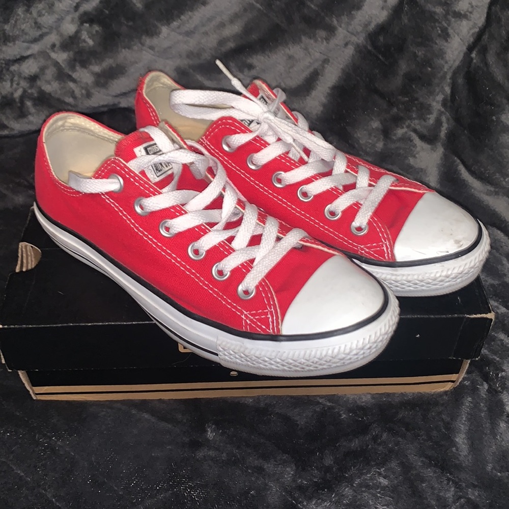 Red Low-Top Converse